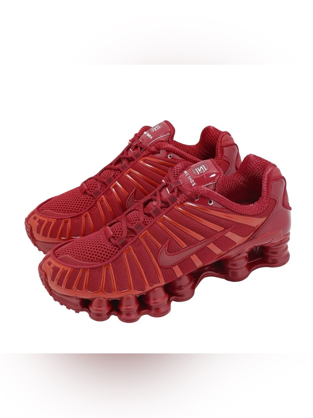 Nike Wmns Shox TL Gym Red White Women Lifestyle Casual Shoes Sneakers IB1087-600